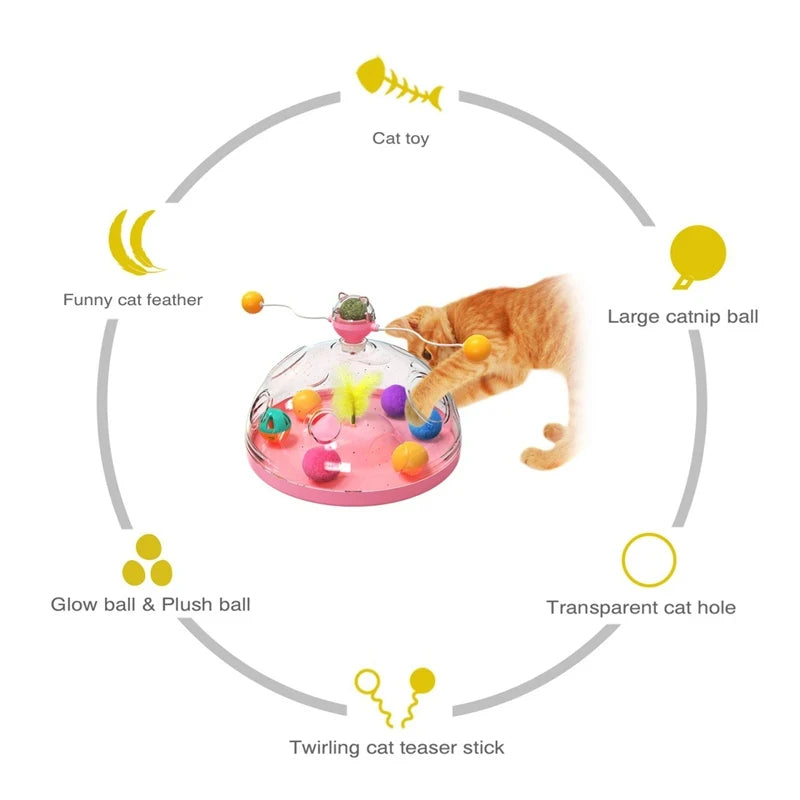 Interactive Cat Puzzle Toy – Stimulate Their Hunting Instinct