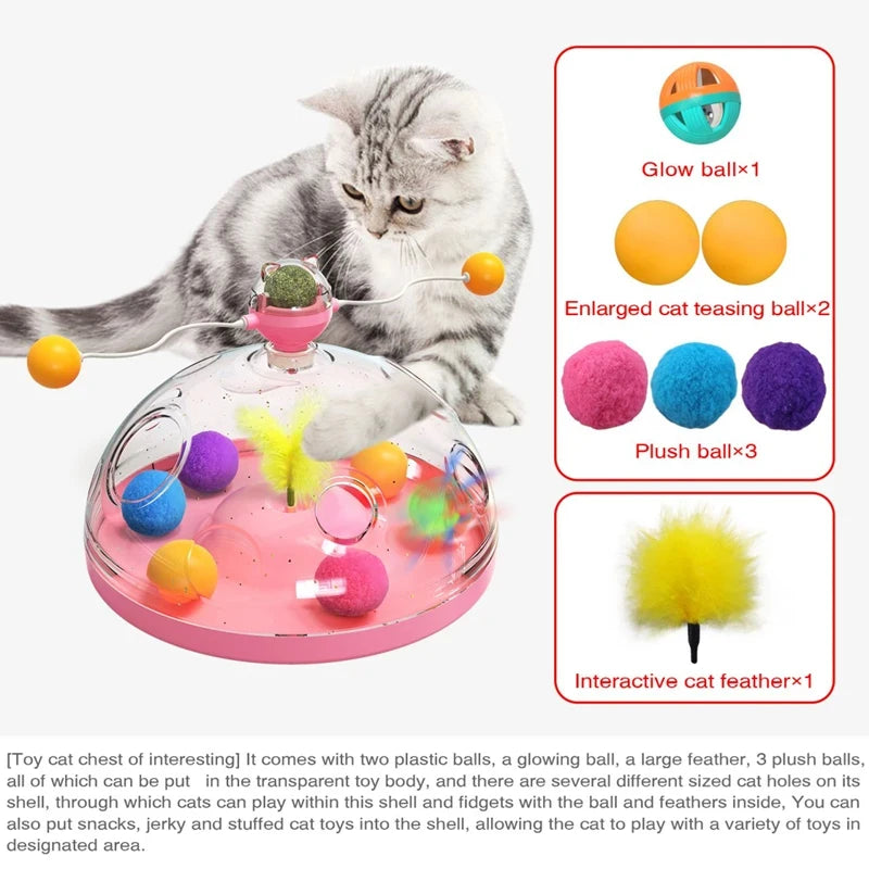 Interactive Cat Puzzle Toy – Stimulate Their Hunting Instinct