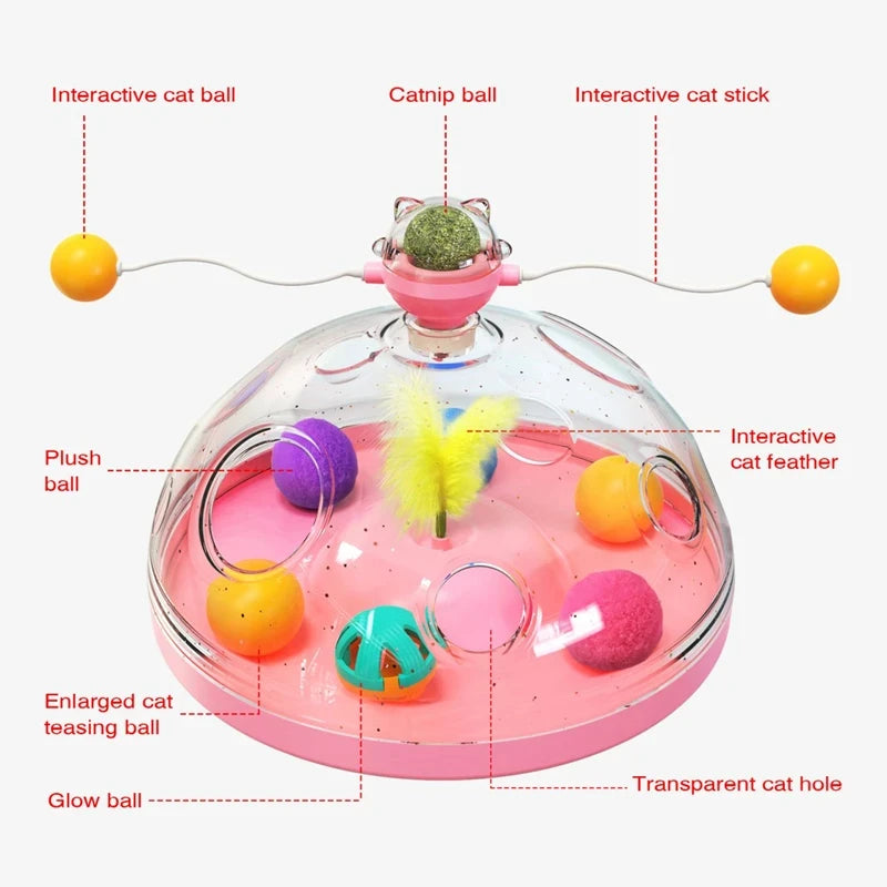 Interactive Cat Puzzle Toy – Stimulate Their Hunting Instinct