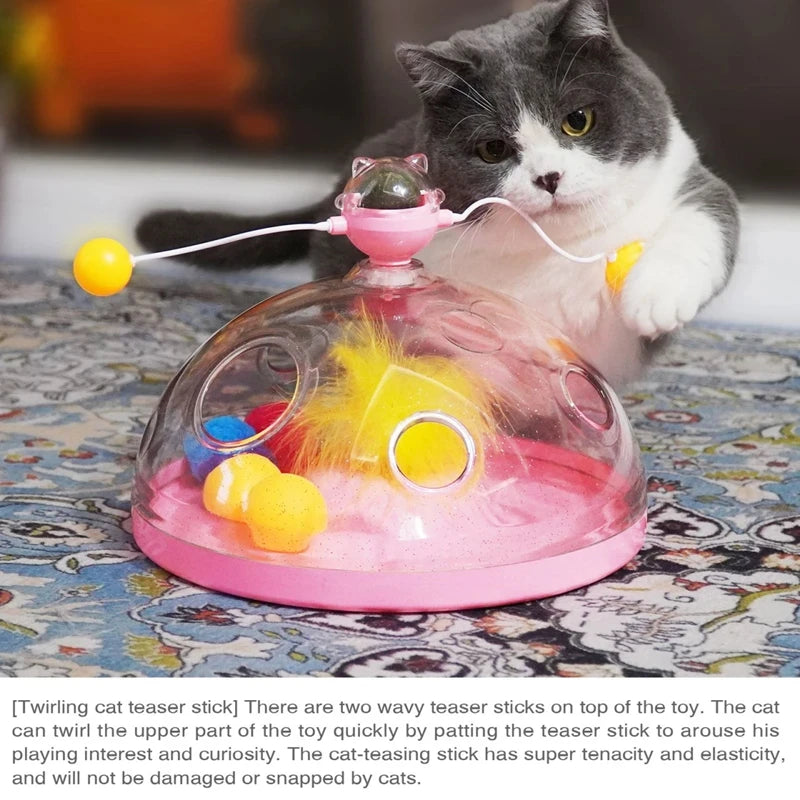 Interactive Cat Puzzle Toy – Stimulate Their Hunting Instinct