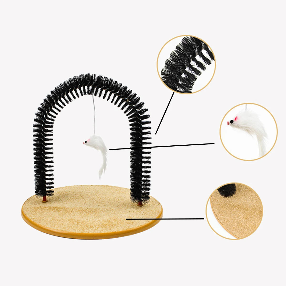 Cat Arch Self Groomer