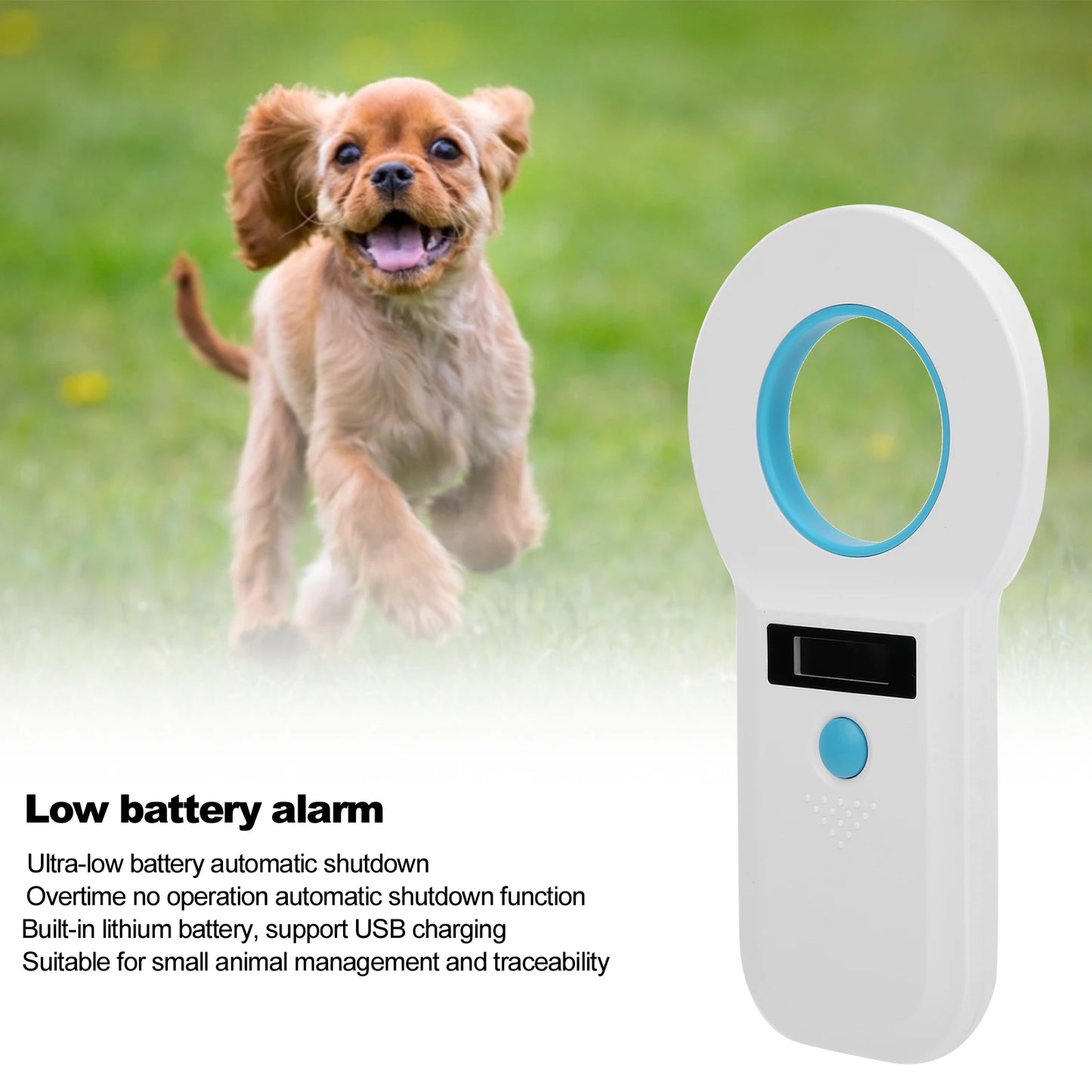 Handheld Animal Tag Reader – Essential for Vets & Pet Rescuers