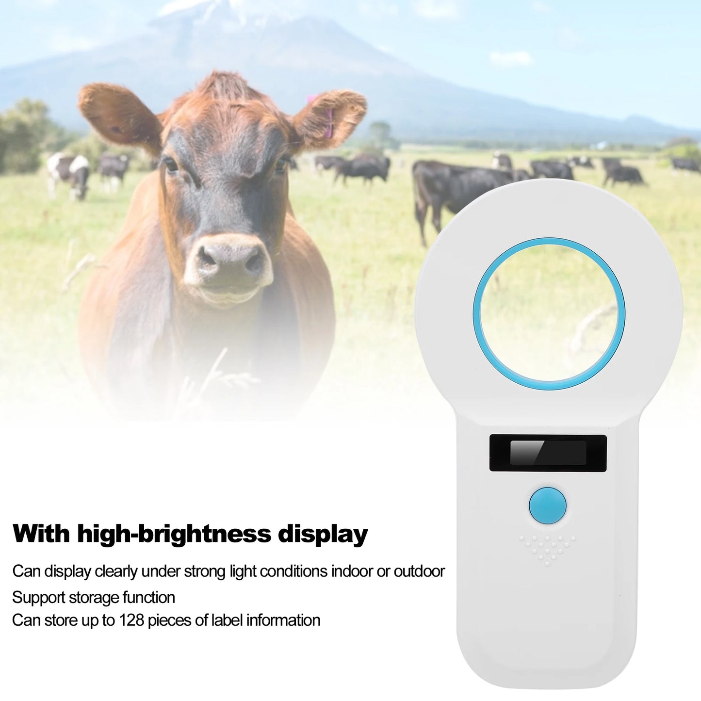 Handheld Animal Tag Reader – Essential for Vets & Pet Rescuers