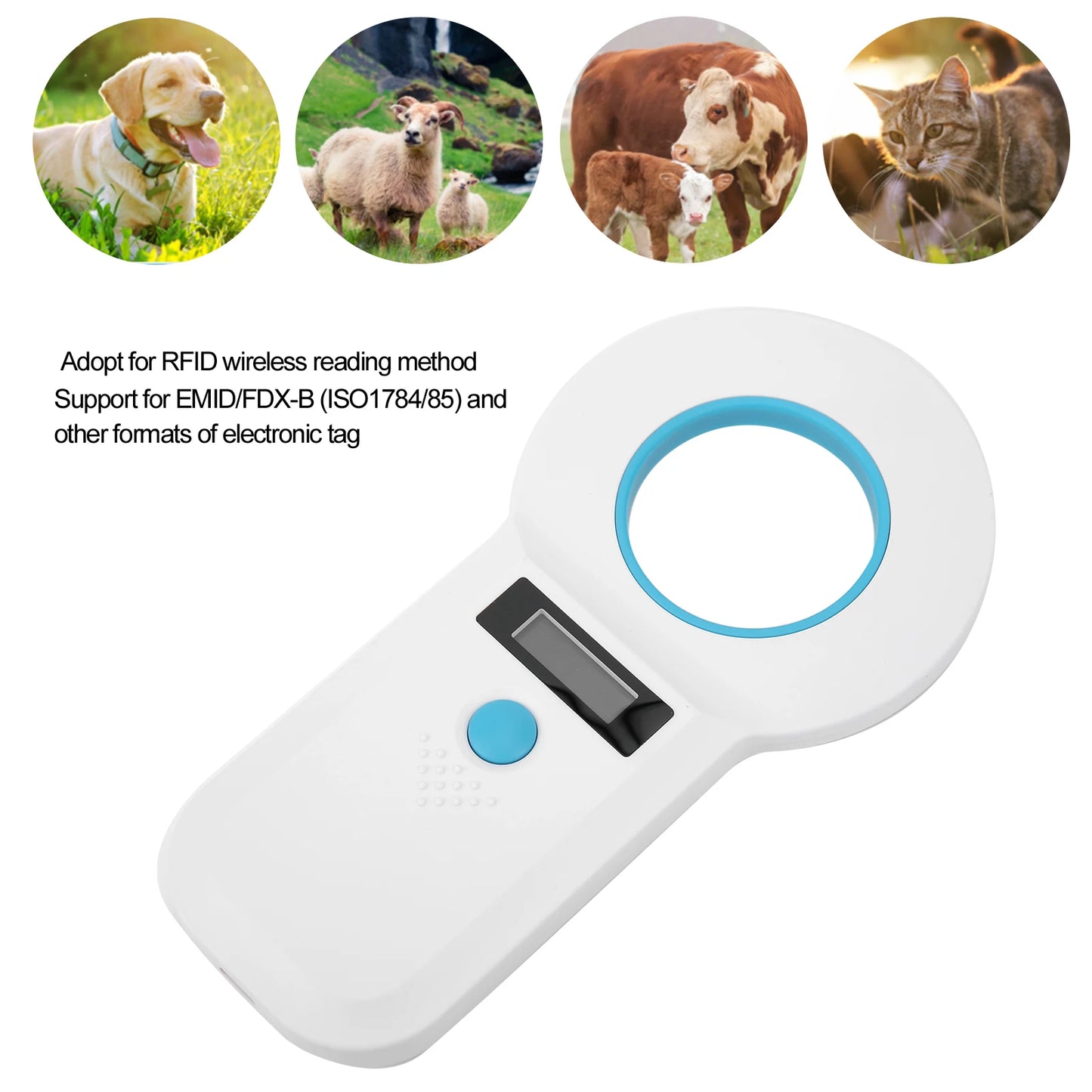 Handheld Animal Tag Reader – Essential for Vets & Pet Rescuers