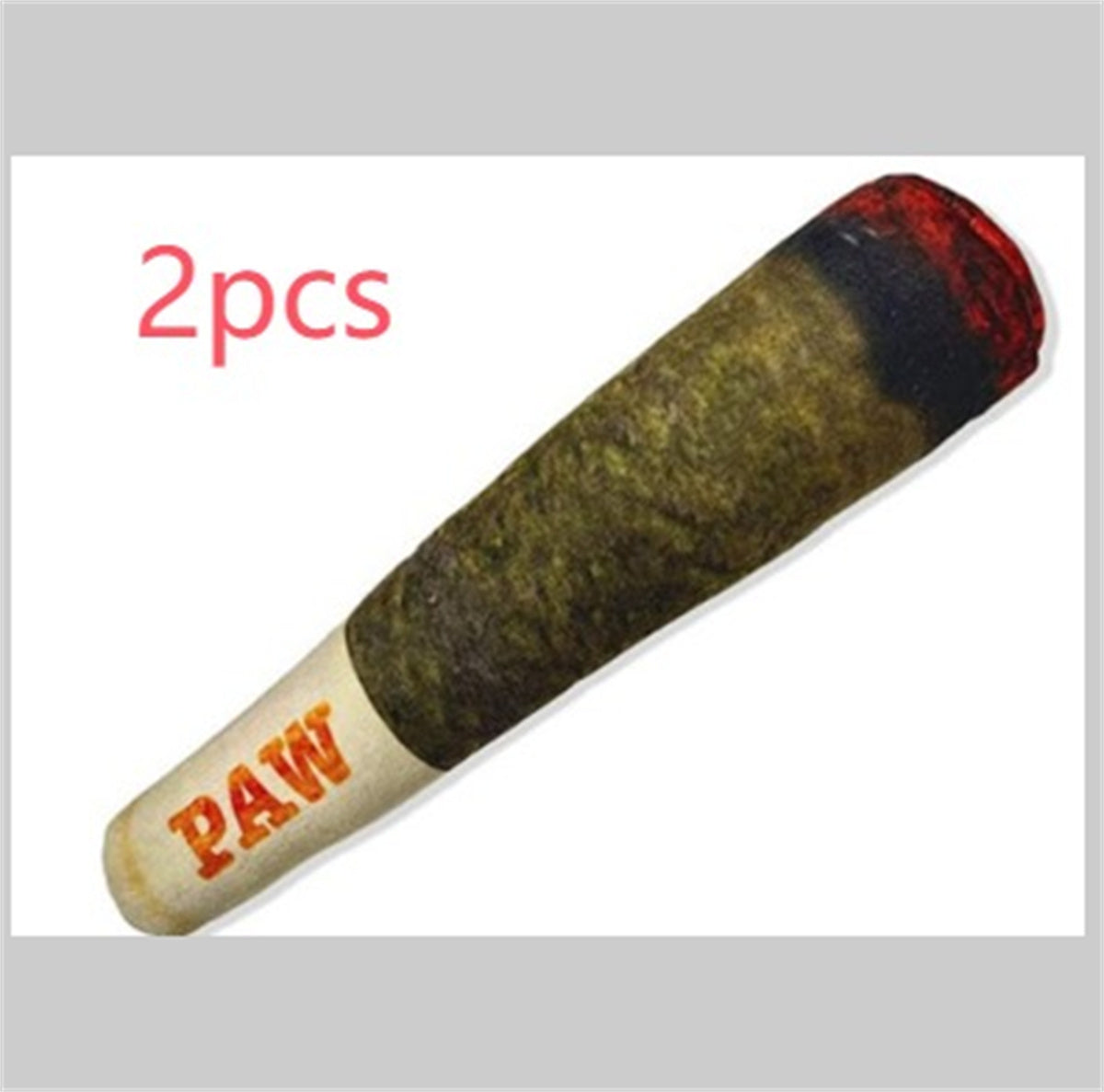 Funny Dog Prank Toy – Plush Fake Cigarette Chew Toy
