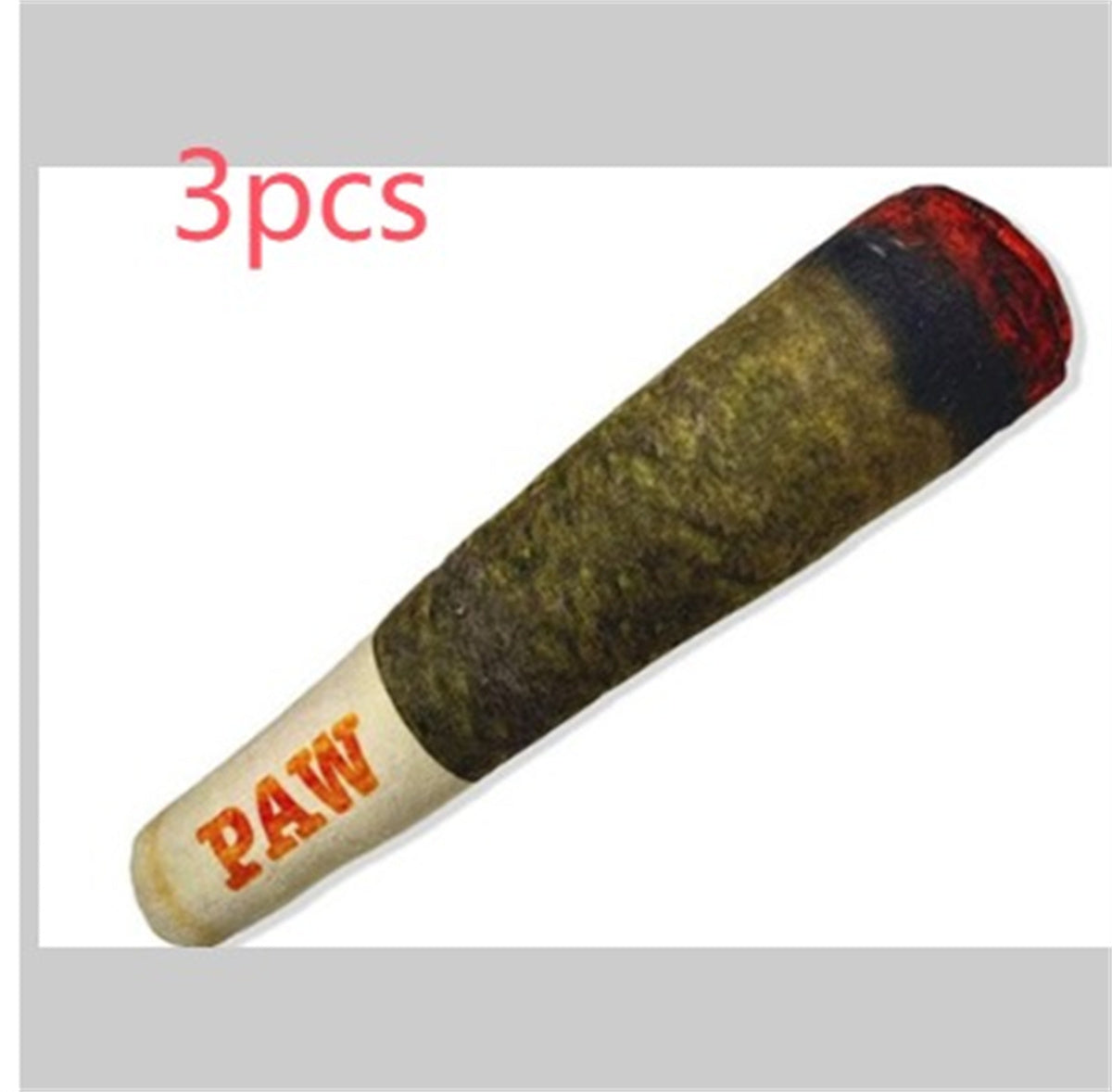 Funny Dog Prank Toy – Plush Fake Cigarette Chew Toy