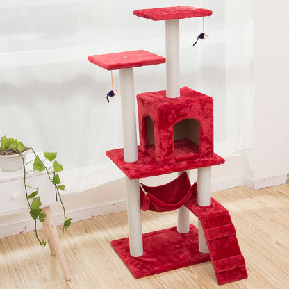 Cozy Cat Tower – Scratch, Climb, and Lounge in Style